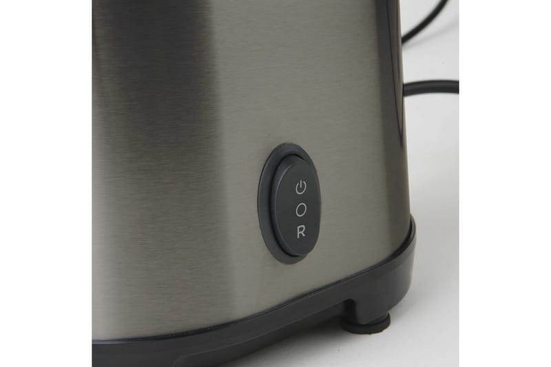 Juicepresse Black+Decker Slow Juicer BXJE200E Børstet Rustfritt Stål - Grå - Husholdning - Matlaging & Baking - Kjøkkenutstyr