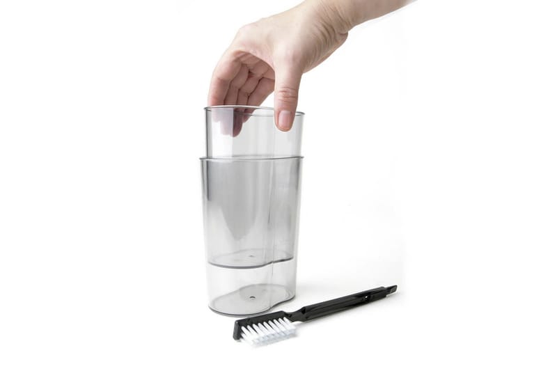 Juicepresse Black+Decker Slow Juicer BXJE200E Børstet Rustfritt Stål - Grå - Husholdning - Matlaging & Baking - Kjøkkenutstyr