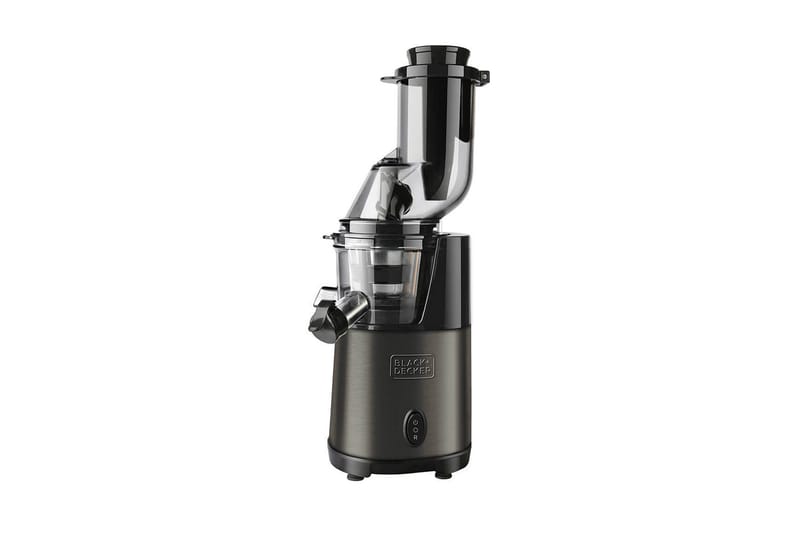 Juicepresse Black+Decker Slow Juicer BXJE200E Børstet Rustfritt Stål, Grå