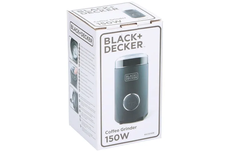 Kaffekvern Black+Decker 150W Svart - Svart - Husholdning - Matlaging & Baking - Kjøkkenutstyr