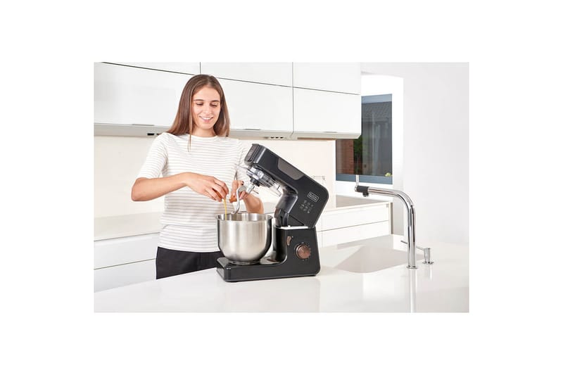 Kjøkkenmaskin 1000W Svart - BLACK+DECKER - Husholdning - Matlaging & Baking - Kjøkkenutstyr