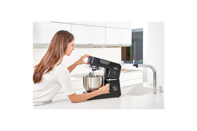 Kjøkkenmaskin 1000W Svart - BLACK+DECKER - Husholdning - Matlaging & Baking - Kjøkkenutstyr