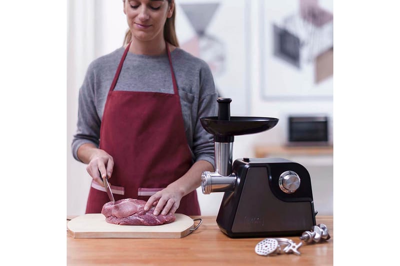 Kjøttkvern Black+Decker 1000W - Grå - Husholdning - Matlaging & Baking - Kjøkkenutstyr