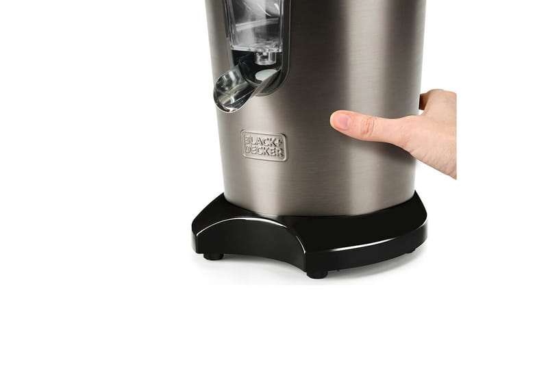 Sitruspresse Black+Decker 0.65L - Grå - Husholdning - Matlaging & Baking - Kjøkkenutstyr
