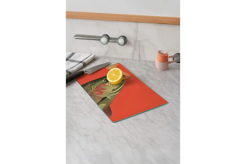 Skjærefjøl Skjære Modell 10 - Oransje - Husholdning - Matlaging & Baking - Kjøkkenutstyr