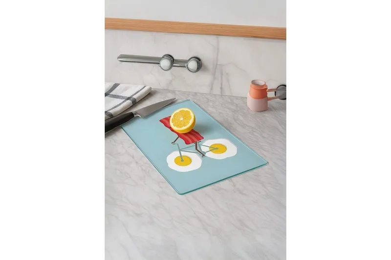 Skjærefjøl Skjæremodell 59 - Blå - Husholdning - Matlaging & Baking - Kjøkkenutstyr