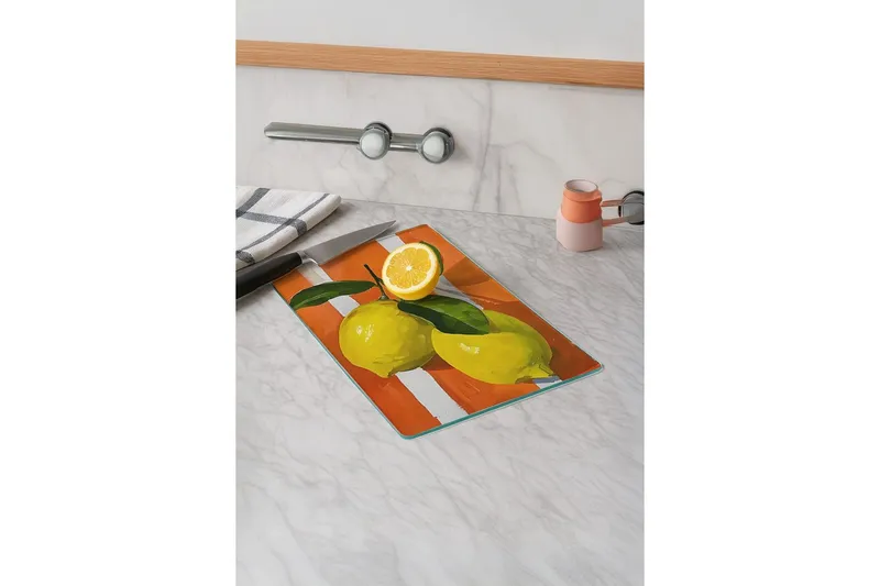 Skjærefjøl Skjæremodell 7 - Oransje - Husholdning - Matlaging & Baking - Kjøkkenutstyr