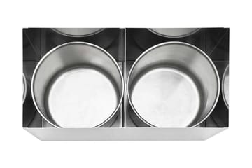 Sausedispenser rustfritt stål 2 x 3,5 L - Husholdning - Matlaging & Baking - Kjøkkenutstyr - Smart kjøkkenoppbevaring