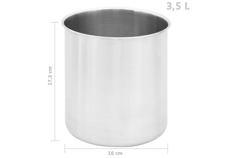 Sausedispenser rustfritt stål 3 x 3,5 L - Husholdning - Matlaging & Baking - Kjøkkenutstyr - Smart kjøkkenoppbevaring