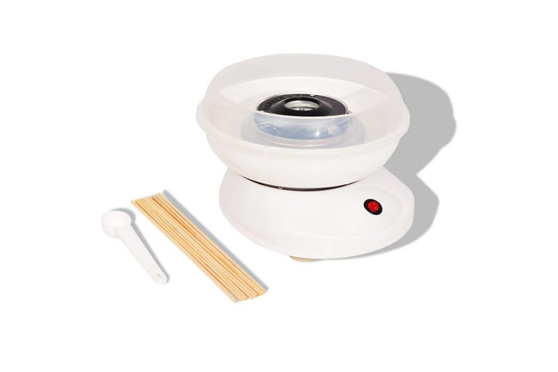 Sukkerspinnmaskin 480 W hvit - Husholdning - Matlaging & Baking - Kjøkkenutstyr