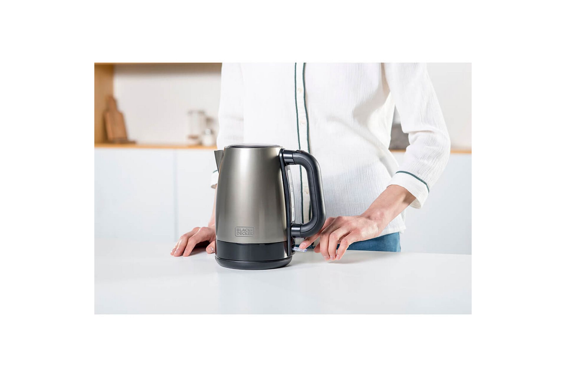 SVART + DEKKER Vannkoker - BLACK+DECKER - Husholdning - Matlaging & Baking - Kjøkkenutstyr