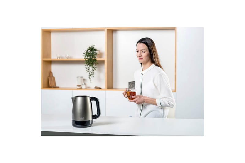 SVART + DEKKER Vannkoker - BLACK+DECKER - Husholdning - Matlaging & Baking - Kjøkkenutstyr