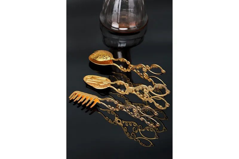 Tang 3-pk - Gull - Husholdning - Matlaging & Baking - Kjøkkenutstyr