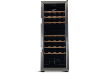Vinkjøler 43x48x111 cm 36 flasker - Svart - Husholdning - Hvitevarer - Kjøleskap & fryser - Kjøleskap - Vinkjøler