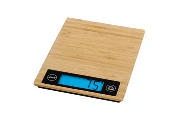 Kjøkkenvekt Xavax Bambu Max 5kg - Husholdning - Matlaging & Baking - Målere & mål
