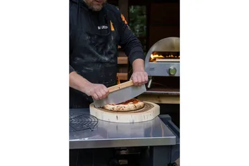 Pizzaskjærer Mustang Lang - Sølv - Husholdning - Matlaging & Baking - Kjøkkenutstyr