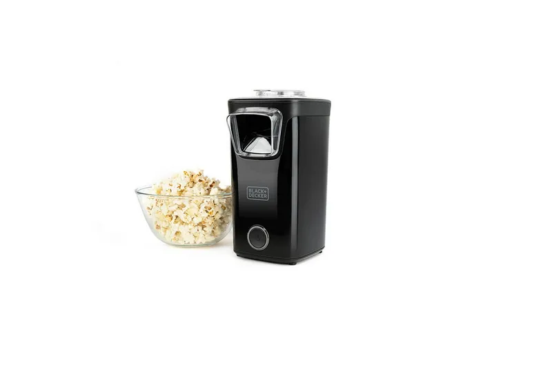 Popcornmaskin Black+Decker 1100W Svart - Svart - Husholdning - Matlaging & Baking - Kjøkkenutstyr