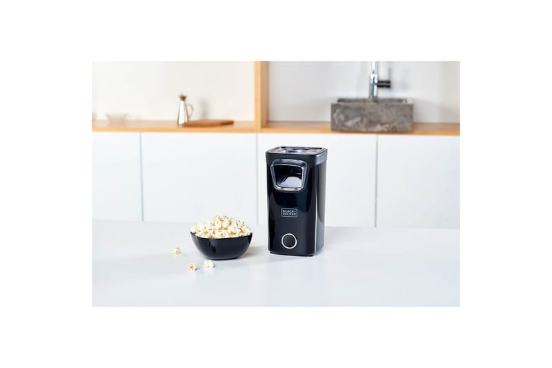 Popcornmaskin Black+Decker 1100W Svart - Svart - Husholdning - Matlaging & Baking - Kjøkkenutstyr