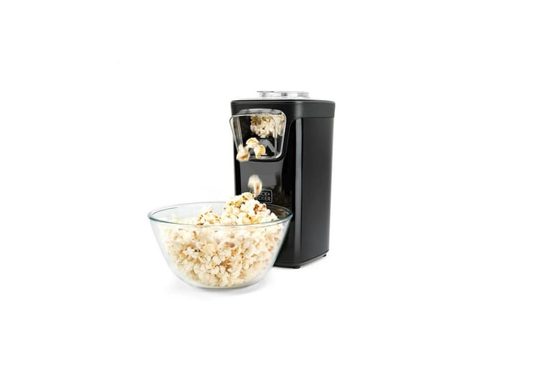 Popcornmaskin Black+Decker 1100W Svart - Svart - Husholdning - Matlaging & Baking - Kjøkkenutstyr