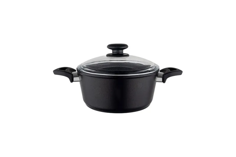 Pottesett (7 deler) Ashmoor Svart - Svart - Husholdning - Matlaging & Baking - Gryter & kasseroller