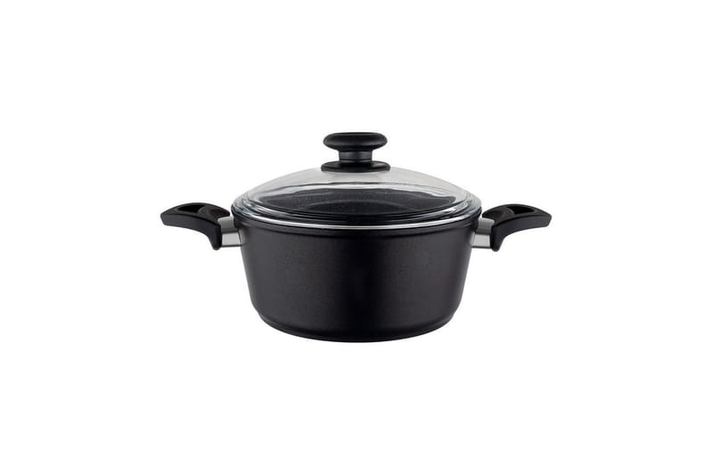 Pottesett (7 deler) Ashmoor Svart - Svart - Husholdning - Matlaging & Baking - Gryter & kasseroller