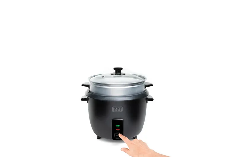 Riskoker Black+Decker 1,8L Svart - Svart - Husholdning - Matlaging & Baking - Kjøkkenutstyr