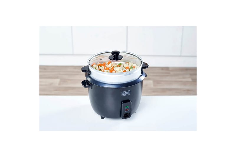 Riskoker Black+Decker 1,8L Svart - Svart - Husholdning - Matlaging & Baking - Kjøkkenutstyr