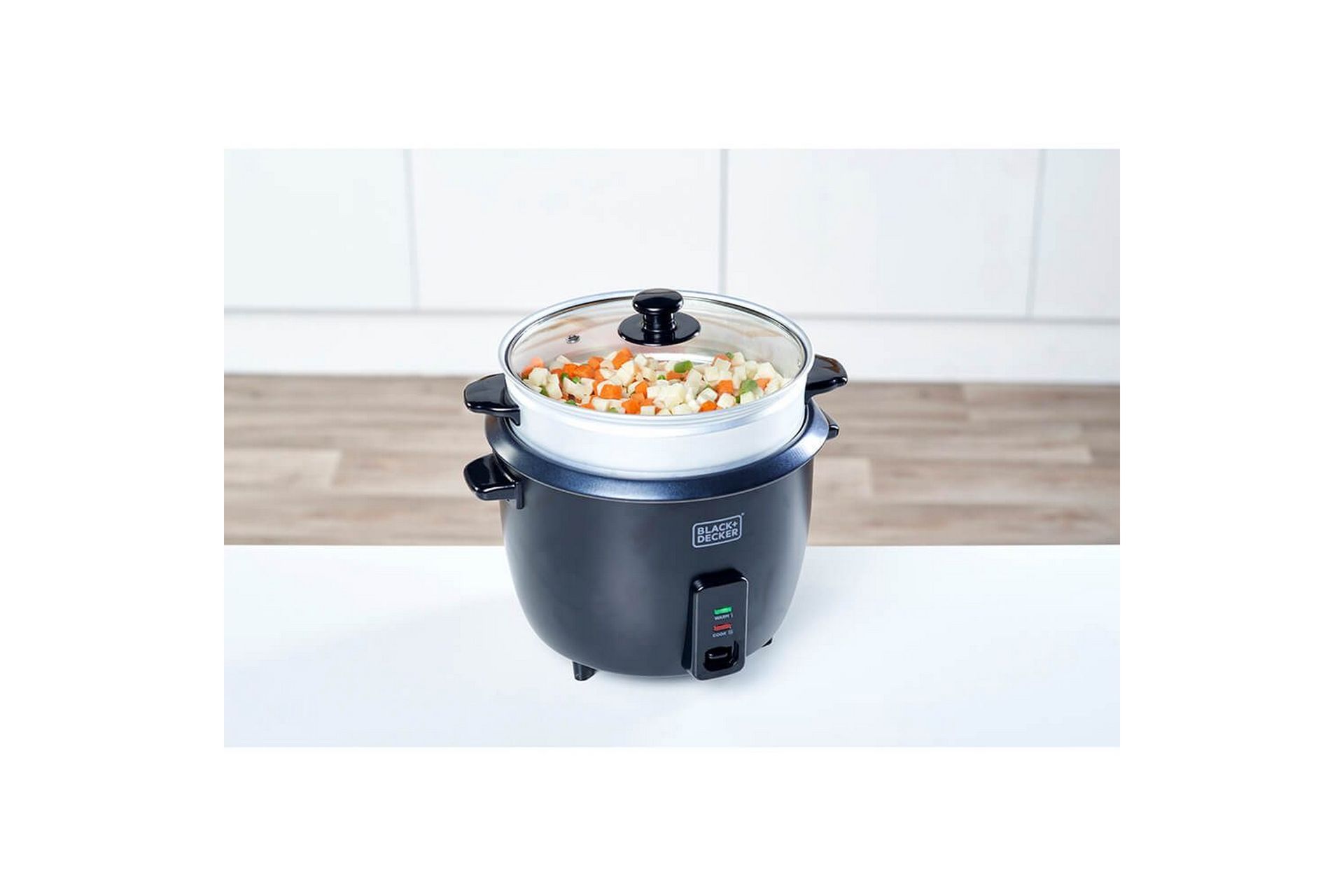 Riskoker Black+Decker 1.8L Svart - Husholdning - Matlaging & Baking - Kjøkkenutstyr