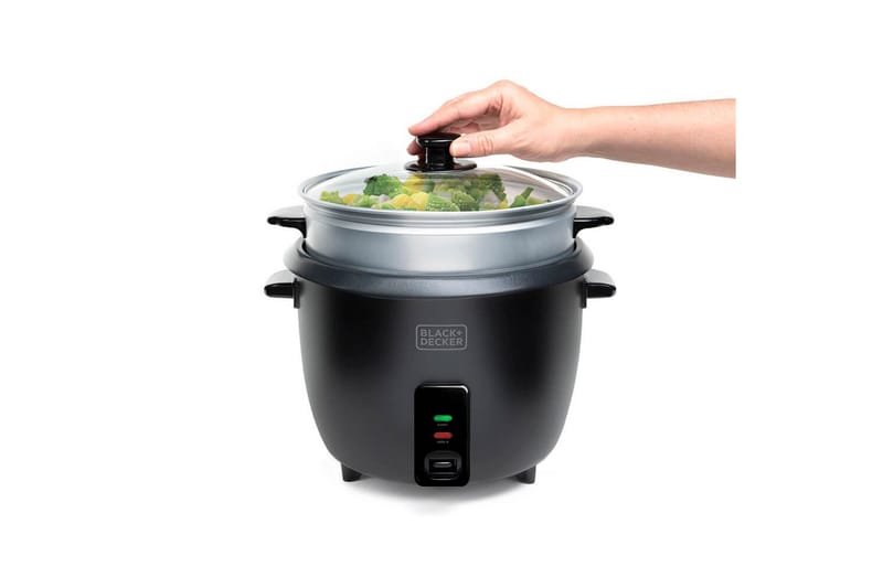 Riskoker Black+Decker 1.8L Svart - Husholdning - Matlaging & Baking - Kjøkkenutstyr