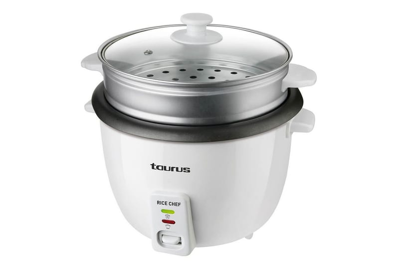 Riskoker Taurus 700W 1.8L Hvit - Hvit - Husholdning - Matlaging & Baking - Kjøkkenutstyr