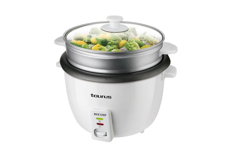 Riskoker Taurus 700W 1.8L Hvit - Husholdning - Matlaging & Baking - Kjøkkenutstyr