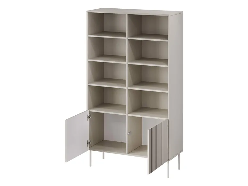 Rynlin Bokhylle 101 cm i Tre - Svart - Oppbevaring - Hyller - Bokhylle