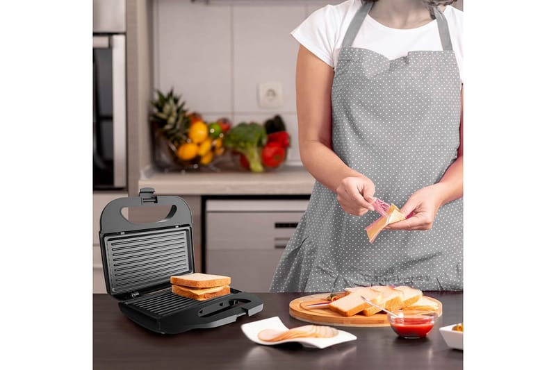 Smørbrødgrill Black+Decker 2 Rom Panini - Panini - Husholdning - Matlaging & Baking - Kjøkkenutstyr