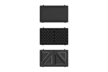 Smørbrødgrill Black+Decker Sandwich Waffle - Husholdning - Matlaging & Baking - Kjøkkenutstyr
