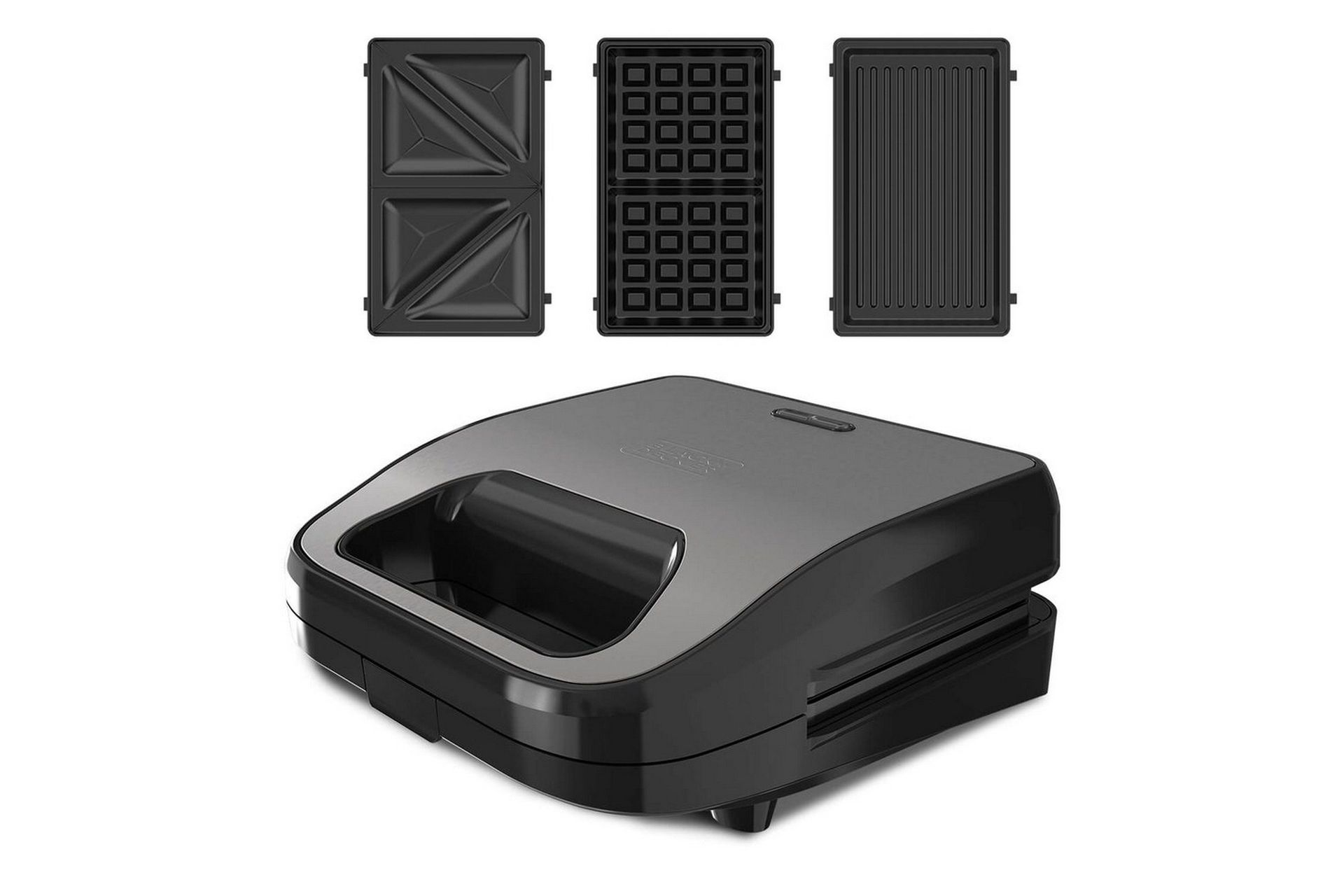 Smørbrødgrill Black+Decker Sandwich Waffle -