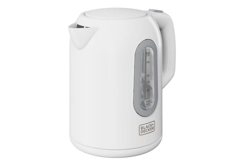 Vannkoker Black+Decker 1,7L Hvit - Hvit - Husholdning - Matlaging & Baking - Kjøkkenutstyr