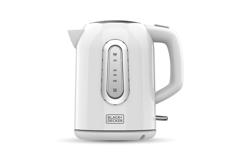 Vannkoker Black+Decker 1,7L Hvit, Hvit
