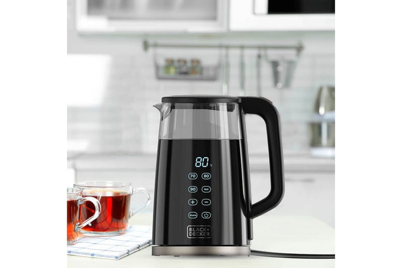 Vannkoker Black+Decker 1,7L Svart - Svart - Husholdning - Matlaging & Baking - Kjøkkenutstyr
