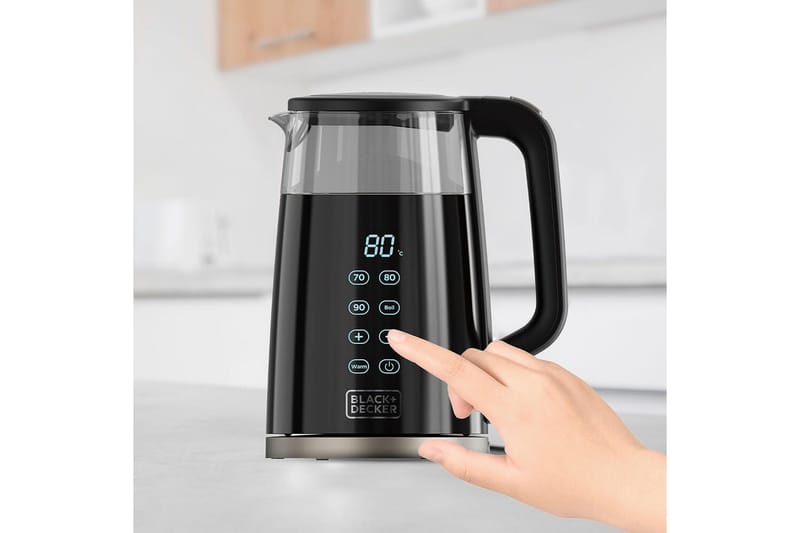 Vannkoker Black+Decker 1.7L Svart - Husholdning - Matlaging & Baking - Kjøkkenutstyr