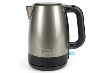 Vannkoker Black+Decker 2200W 1,7L Børstet Rustfritt Stål - Sølv - Husholdning - Matlaging & Baking - Kjøkkenutstyr