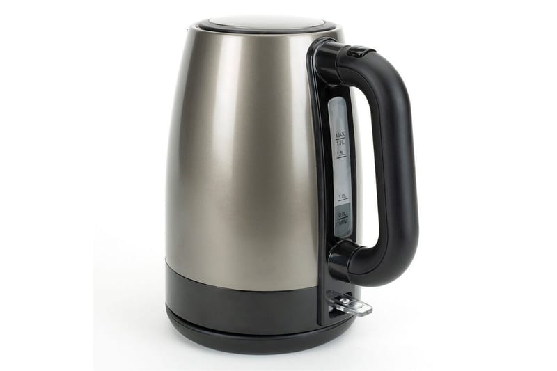 Vannkoker Black+Decker 2200W 1,7L Børstet Rustfritt Stål - Sølv - Husholdning - Matlaging & Baking - Kjøkkenutstyr