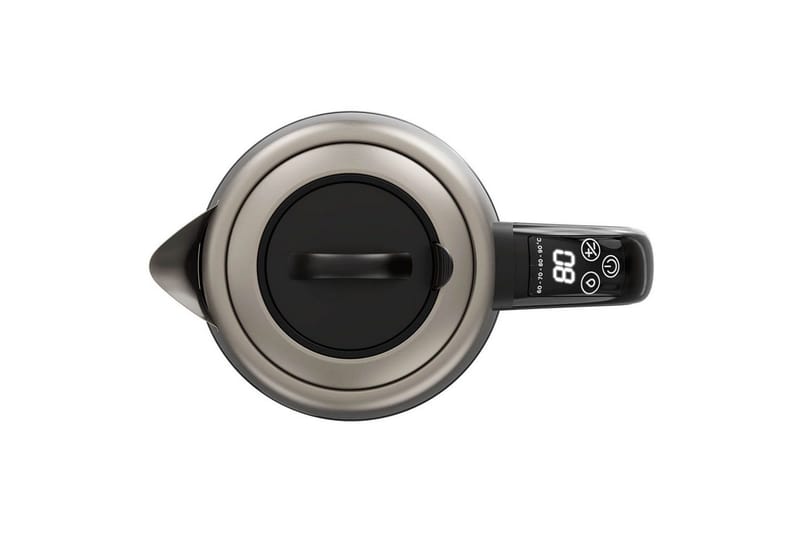 Vannkoker Black+Decker i Glass med Te-filter 1.7L - Sølv - Husholdning - Matlaging & Baking - Kjøkkenutstyr