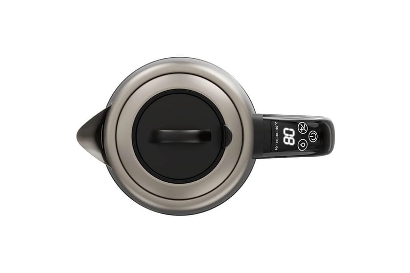 Vannkoker Black+Decker i Glass med Te-filter 1.7L - Sølv - Husholdning - Matlaging & Baking - Kjøkkenutstyr