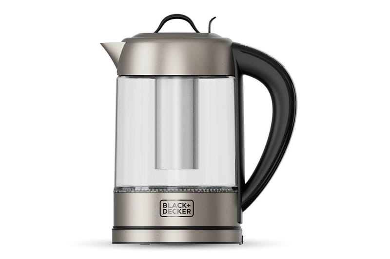 Vannkoker Black+Decker i glass med te-filter 1.7L - Husholdning - Matlaging & Baking - Kjøkkenutstyr