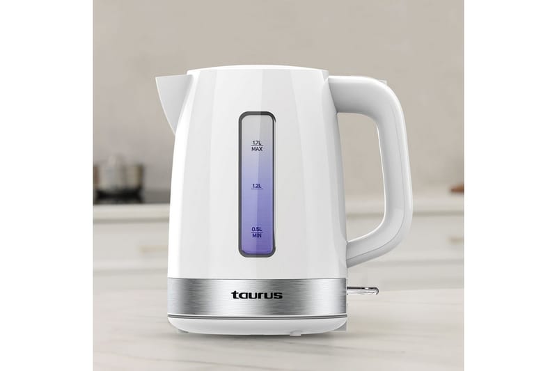Vannkoker Taurus Aroa Hvit - Hvit - Husholdning - Matlaging & Baking - Kjøkkenutstyr