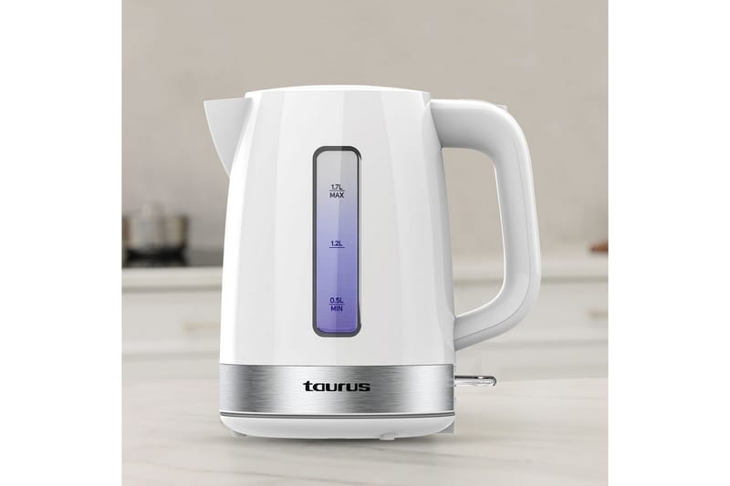 Vannkoker Taurus Aroa Hvit - Hvit - Husholdning - Matlaging & Baking - Kjøkkenutstyr