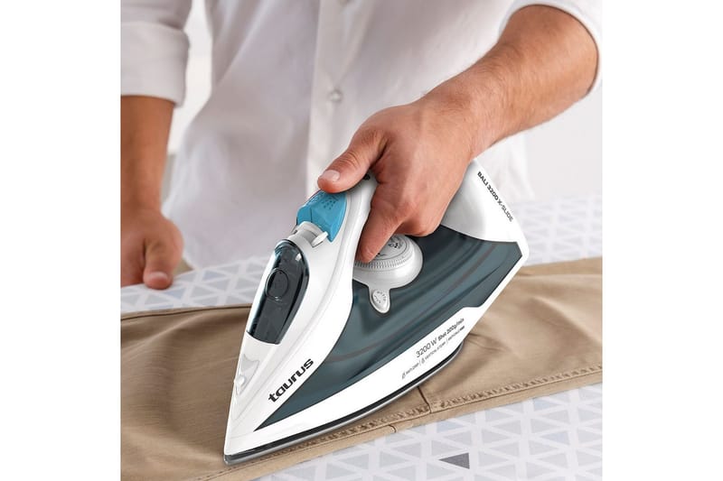 Dampstrykejern Taurus Bali 3200 X-Slide - Blå||Hvit - Husholdning - Rengjøring & klespleie - Klespleie