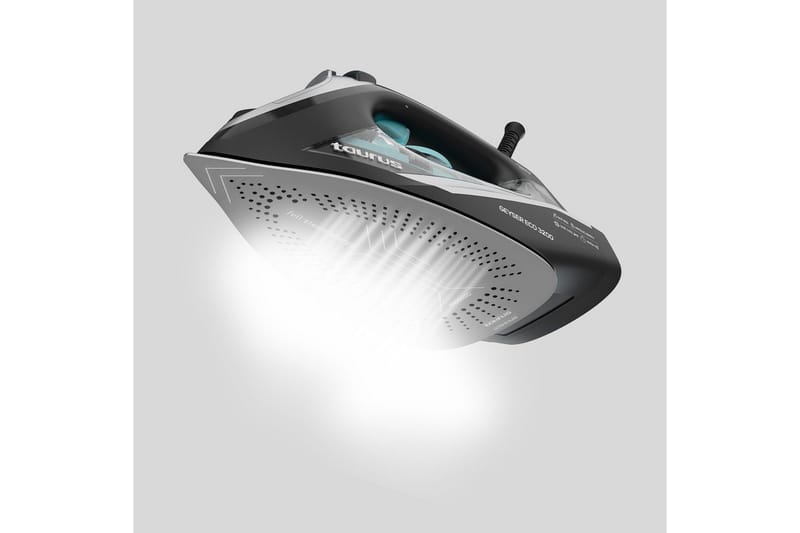 Dampstrykejern Taurus Geyser Eco 3200W - Svart||Sølv - Husholdning - Rengjøring & klespleie - Klespleie