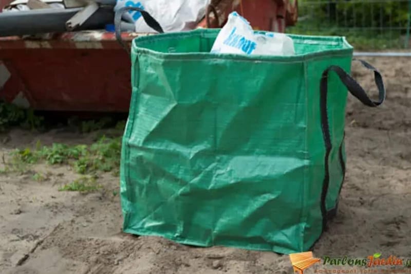 Nature Hageavfallssekk firkantet grønn 148 L - Avfallsposer & søppelposer