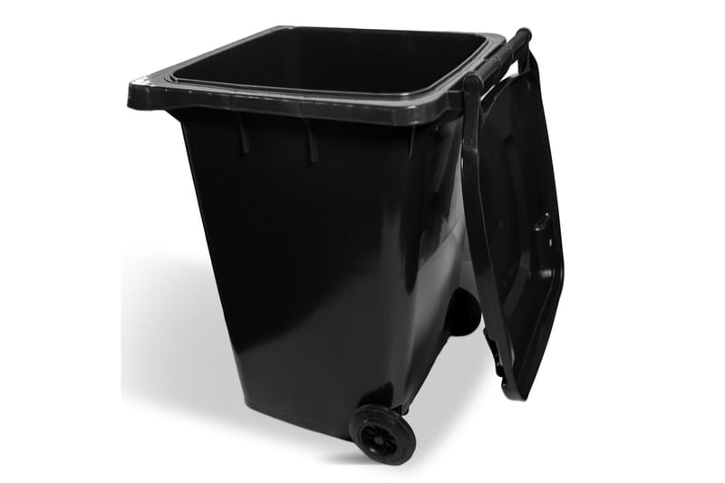 Søppeltønne 360L - Grå - Søppeldunk & avfallsbeholder